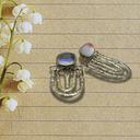 Boho Moonstone Dangles Earning
